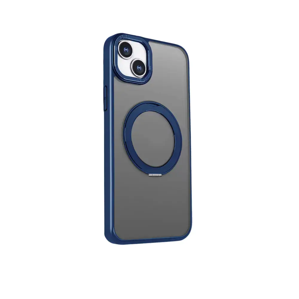 Mag Ring Rotating case for iPhone 15 Pro Max 6,7" navy blue