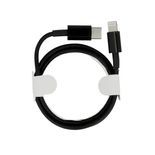 Cable - Type C to Lightning - QC 3.0 PD 2.0 1 Meter BLACK