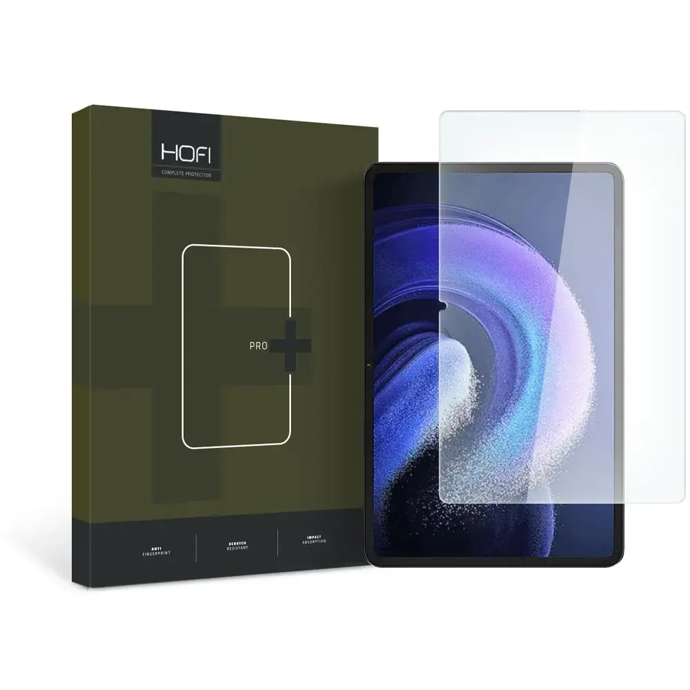 HOFI GLASS PRO+ XIAOMI PAD 6 | 6 PRO CAURSPĪDĪGS RŪDĪTS STIKLS