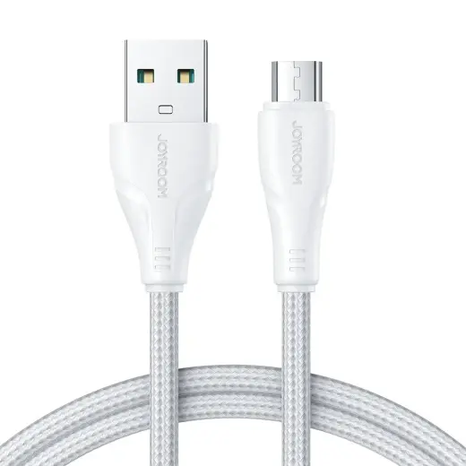 Joyroom S-UM018A11 провод для передачи данных и зарядки | USB-A на Micro USB | 12W | 2m | белый