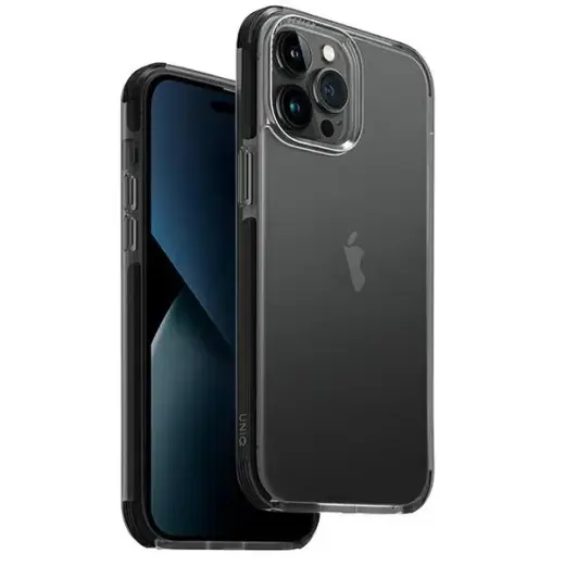 UNIQ etui Combat iPhone 14 Pro Max 6,7" czarny|carbon black
