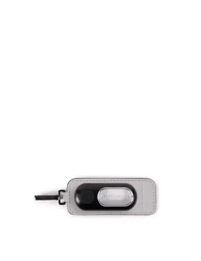 Piquadro, Wearable, Leather Keyring, AC562ORS/GR, Grey