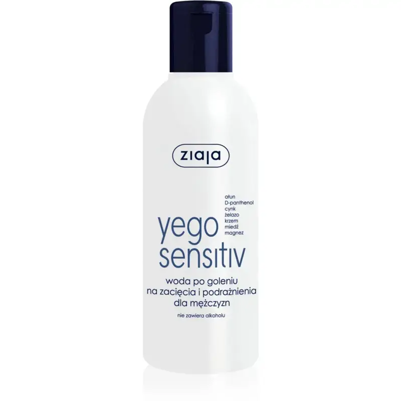 Ziaja Yego Sensitiv Aftershave Water Without Alcohol 200 Ml