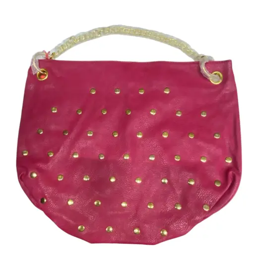 Nicki Minaj, Minajesty, Faux Leather, Vegan, Textile Bag, Tote, Pink, For Women, 17.5 x 10 x 2.5 cm