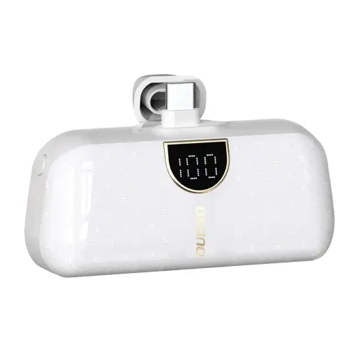 Мини-сумка в форме Dudao K20SC внешний аккумулятор (powerbank) USB-C 5000mAh - белый