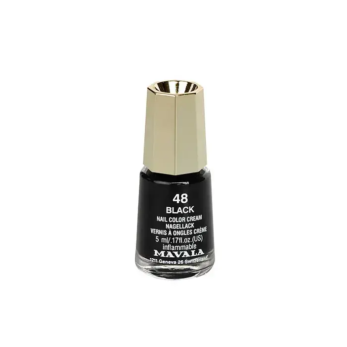 Mavala Nail Polish 48 Black 5ml