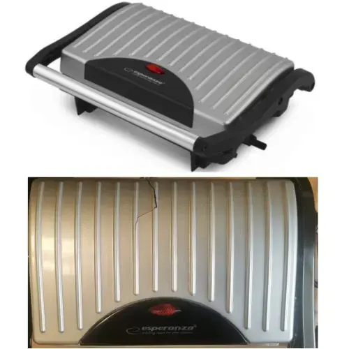 Esperanza EKG005 elektriskais grils 750W (Vizuāli defekti)