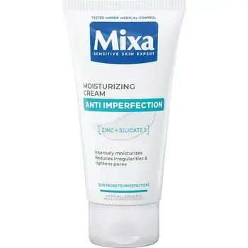 Mixa Moisturizing Cream 2in1 Against Imperfections - Hydratační krém proti nedokonalostem pleti 50ml
