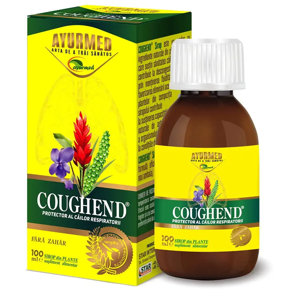 Ayurmed , Coughend, Sugar Free, Anti-Dry Cough