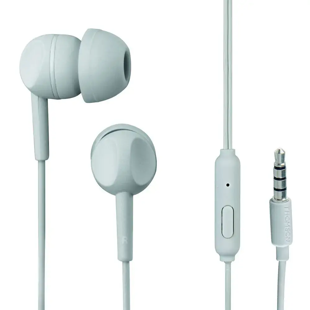 Wire earphones Jack 3,5 mm Thomson EAR3005GY gray