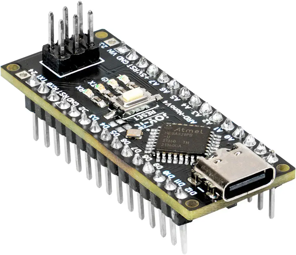 Microcontroller NANO V4 with ATmega328PB chip