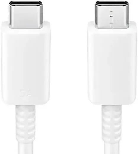 Samsung EP-DA905BWE datu pārraides un uzlādes vads | USB-C uz USB-C | 1m | balts (OEM)