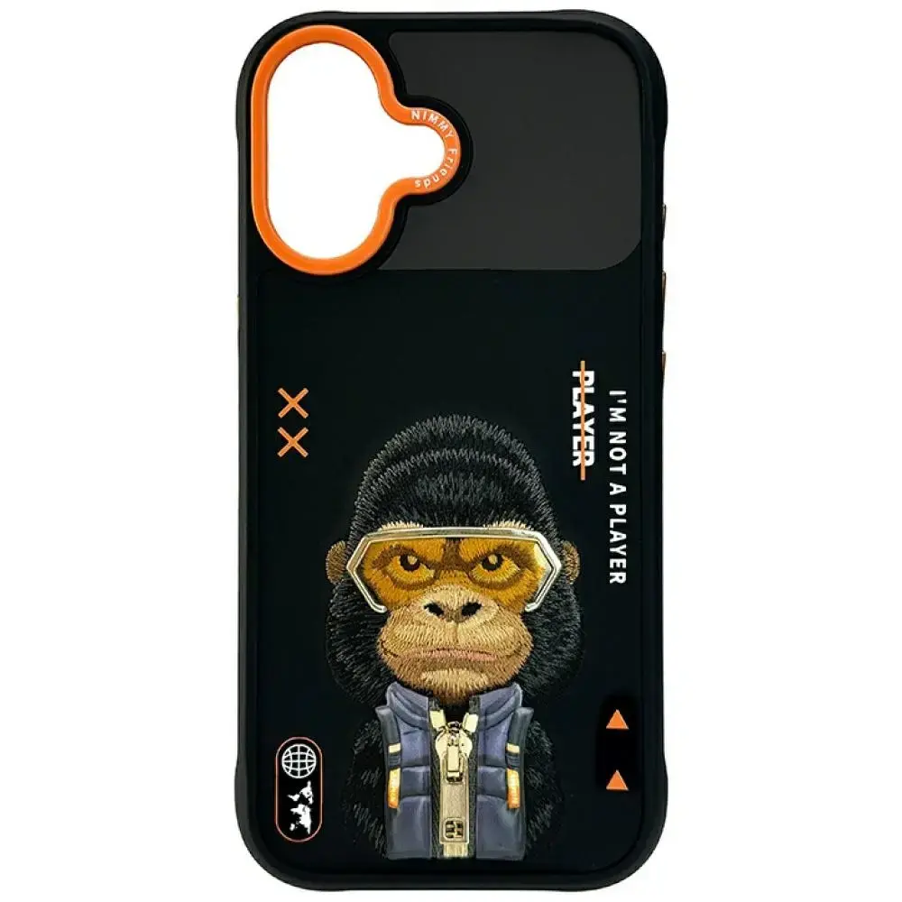 Etui Nimmy Cool&Cute 2.0 Gorilla do       iPhone 17 czarny