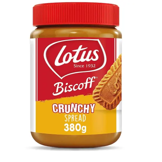 Karamelizētu cepumu krēms LOTUS BISCOFF,  Crunchy, 380g
