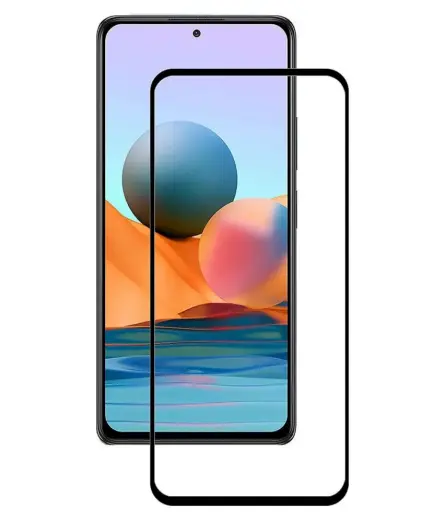 HOFI Fusion на весь экран 5D защитное стекло с рамкой для телефона Xiaomi Redmi 10 черное