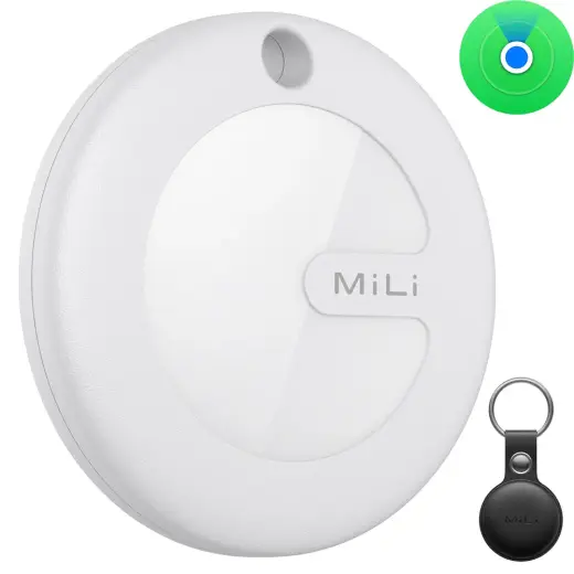 MiLi GPS Bluetooth MiTag Tracker HD-P16 (Apple only) + keyring black