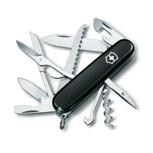 Victorinox Huntsman Swiss Army Knife black Schwarz V-1 37 V1 37 Victorinox37 Victorinox 37 13 3 Victorinox3 Victorinox 3 (1.3713.3)
