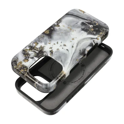 Forcell F-Protect Mirage maciņš ar MagSafe atbalstu telefonam iPhone 16 Plus pelēks