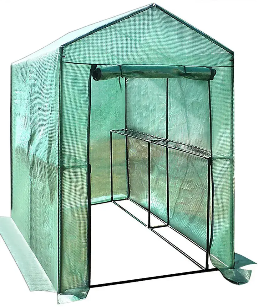 Greenhouse Besk 155x140x200cm with shelves