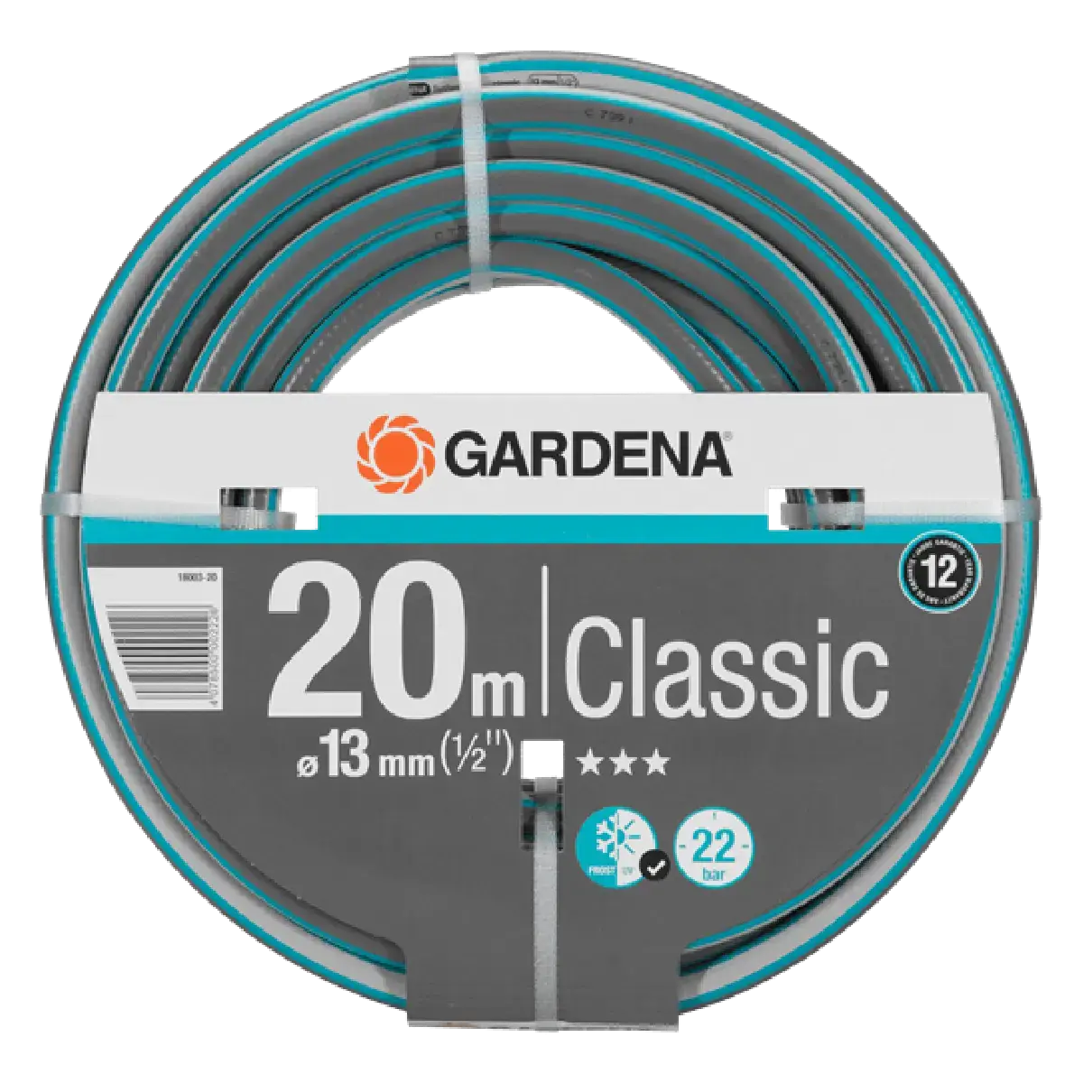 Hose classic 1/2” 20m Gardena