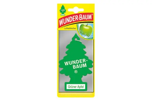 Air Car Freshener Wunder Baum - Green Apple