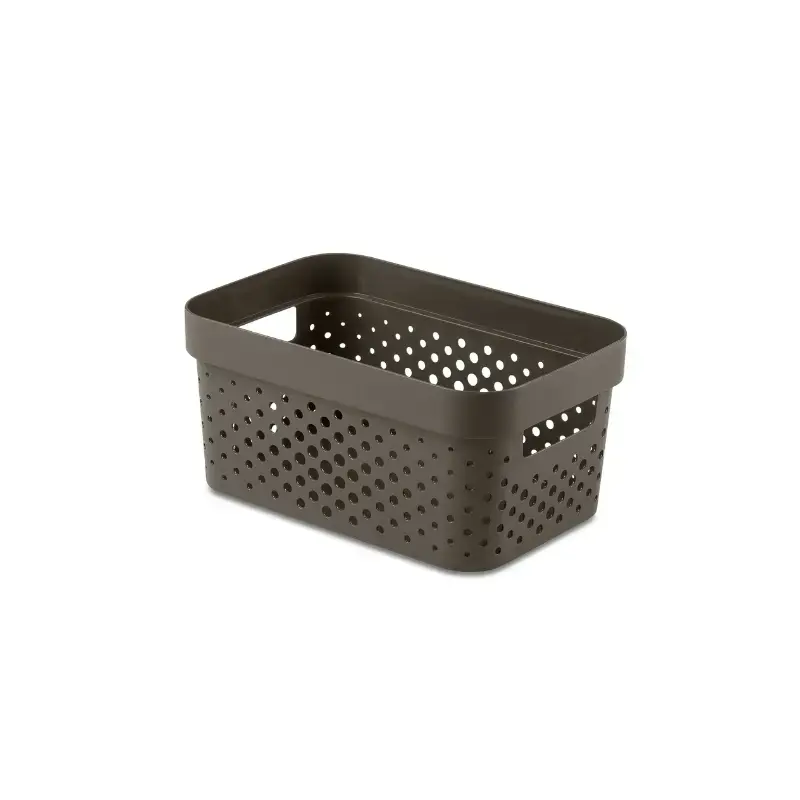 Kaste Infinity Recycled 4,5L 27x19x12cm brūna