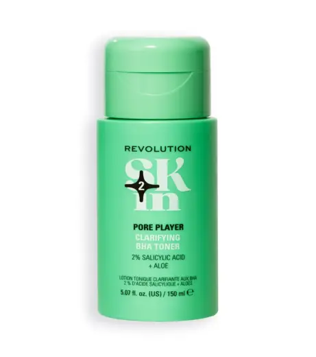 Revolution Skincare, Pore Player, 2% Salicylic Acid, Clarifying, Tonic Lotion, For Face, 150 ml