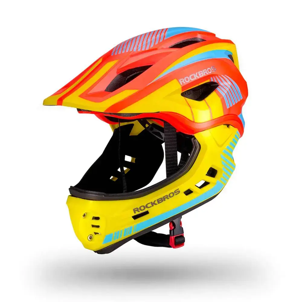 Rockbros TT-32SOYB-M children`s bicycle helmet with
