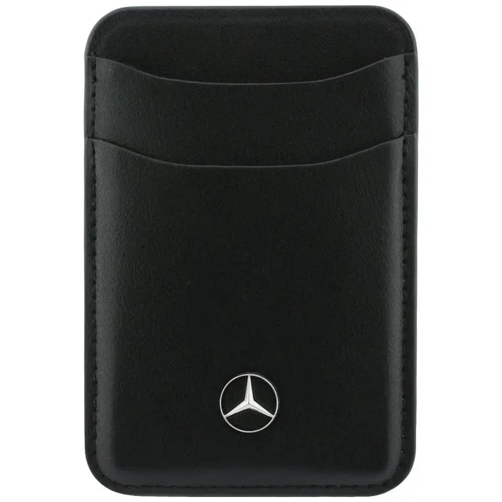 Magnetic Card Wallet Mercedes Leather black