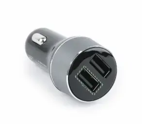 EnerGenie USB Dual Car Charger - Black
