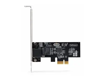 StarTech.com 1-Port 2.5G NBASE-T PCIe Network Card, Computer Network Interface Card, Intel I225-V, Single-Port Ethernet, Multi-Gigabit NIC (PR12GI-NETWORK-CARD) - network adapter - PCIe 2.0 - 10|100|1000|2500Base-T x 1