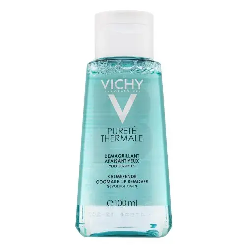 Vichy Pureté Thermale maigais acu kosmētikas noņemšanas līdzeklis nomierinošs acu kosmētikas noņemšanas līdzeklis 100 ml