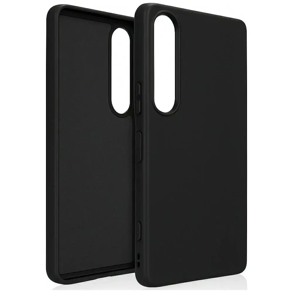 Etui Beline Silicone do Sony Xperia 1     VII czarny