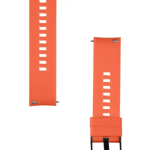 Tactical universaalne nutikella rihm (20 mm) jaoks | silikoonist | oranž