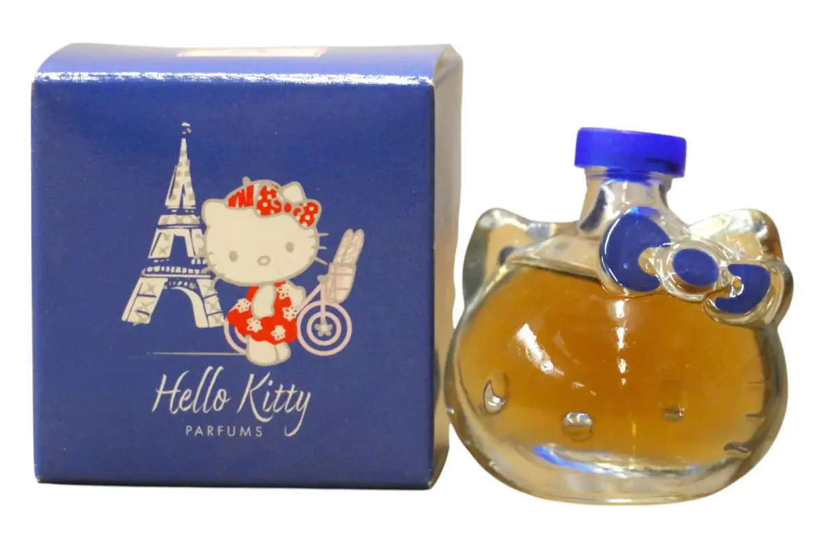Hello Kitty Around Paris Bleu, Eau de Toilette, For Girls, 5 ml *Miniature