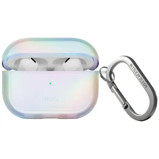 Case UNIQ Iridescia for AirPods Pro 2     Hang Case holo quartz