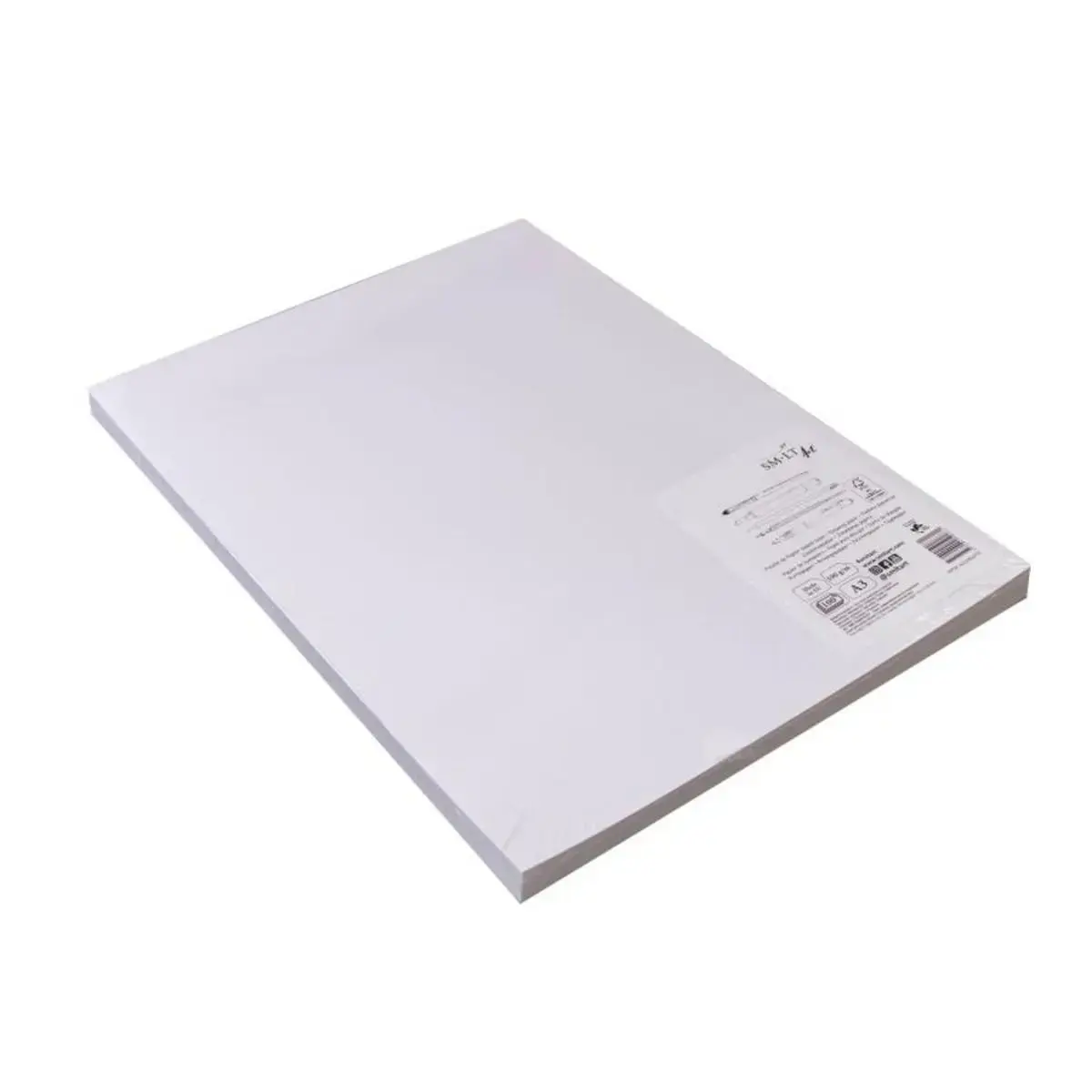 Papīrs rasēšanai SMLT A3 formāts, 190 g/m2, 100 loksnes / FSC