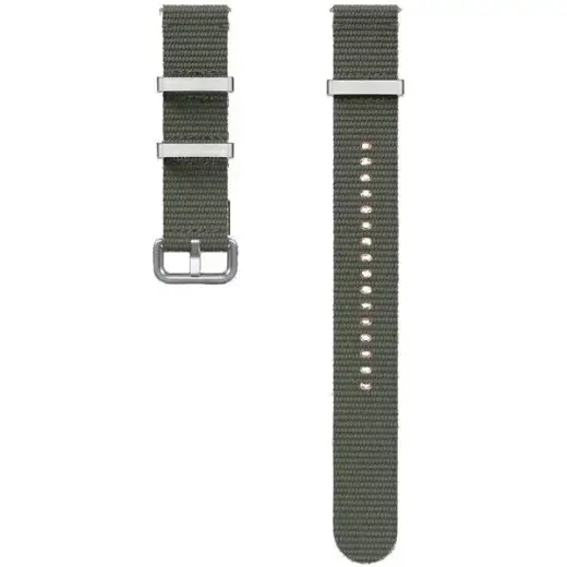 Samsung Athleisure viedpulksteņa siksniņa priekš Galaxy Watch 4/5/6/7 (20 mm) | silikons | zaļa