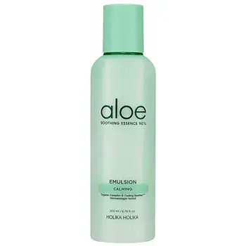 Aloe Soothing Essence 90% Calming Emulsion - Soothing facial emulsion.