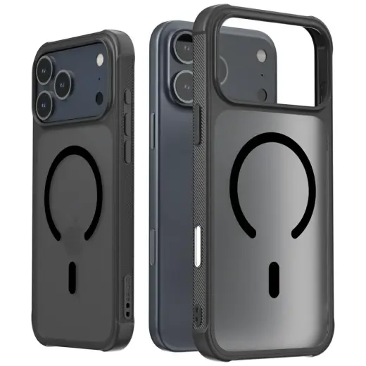 Araree Duple M Armor MagSafe Case for iPhone 17 Pro Max Black