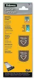 Papīra trimmera naži Fellowes Replacement SafeCut™ Straight Cut Blades