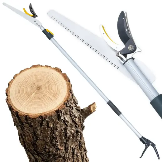 Telescopic Pole Saw and Pruner 1.37-2.2m