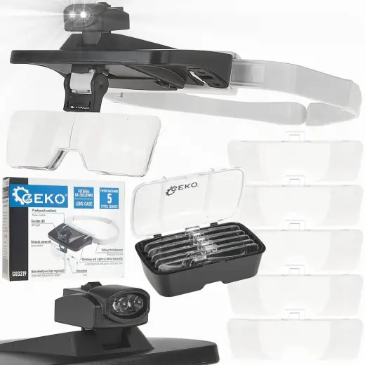 Luupklaasid LED-valgustusega