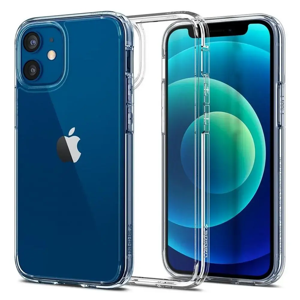 Clear 2 mm maciņš telefonam iPhone 12 Mini caurspīdīgs