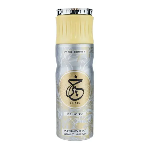 Paris Corner, Felicity, Vegan, Floral, Deodorant Spray, Unisex, 200 ml