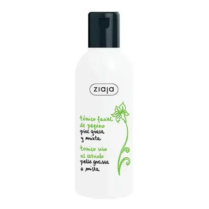 Ziaja Cucumber Facial Toner 200ml (5901887010012)