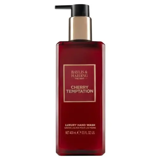 Baylis & Harding the Edit Cherry Temptation Luxury Hand Wash Cherry, Jasmin & Sandalwood 400 Ml