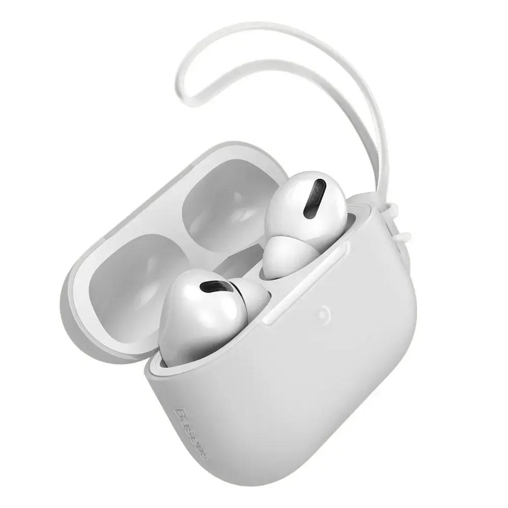 Baseus Let''s go Silicone Case For Apple Apple Airpods Pro white