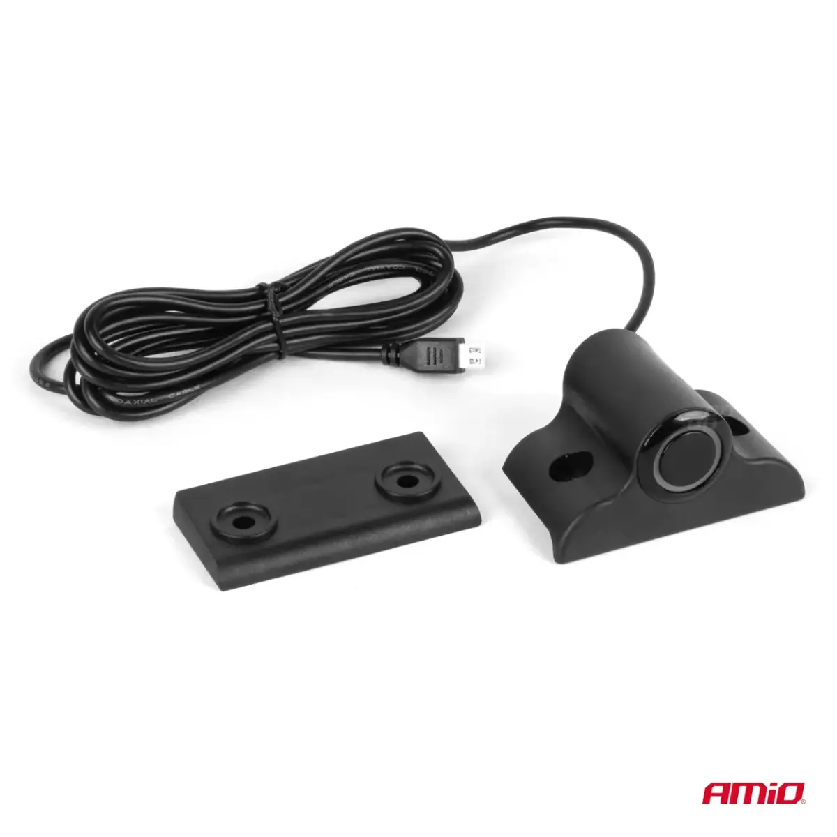 Parking assistant system LED-GRAF 3D 8 sensor black TRUCK 19mm