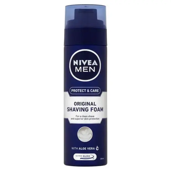 Nivea Men's Shaving Foam Protect & Care - Shaving Cream - 200ml